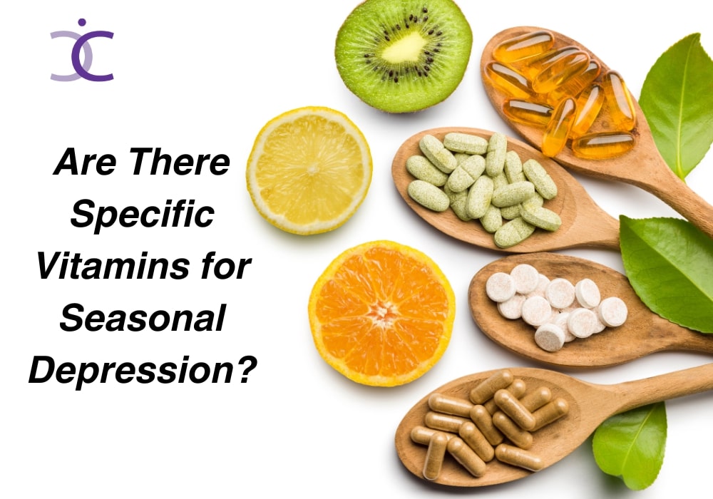 Vitamins, herbs, and minerals for seasonal depression