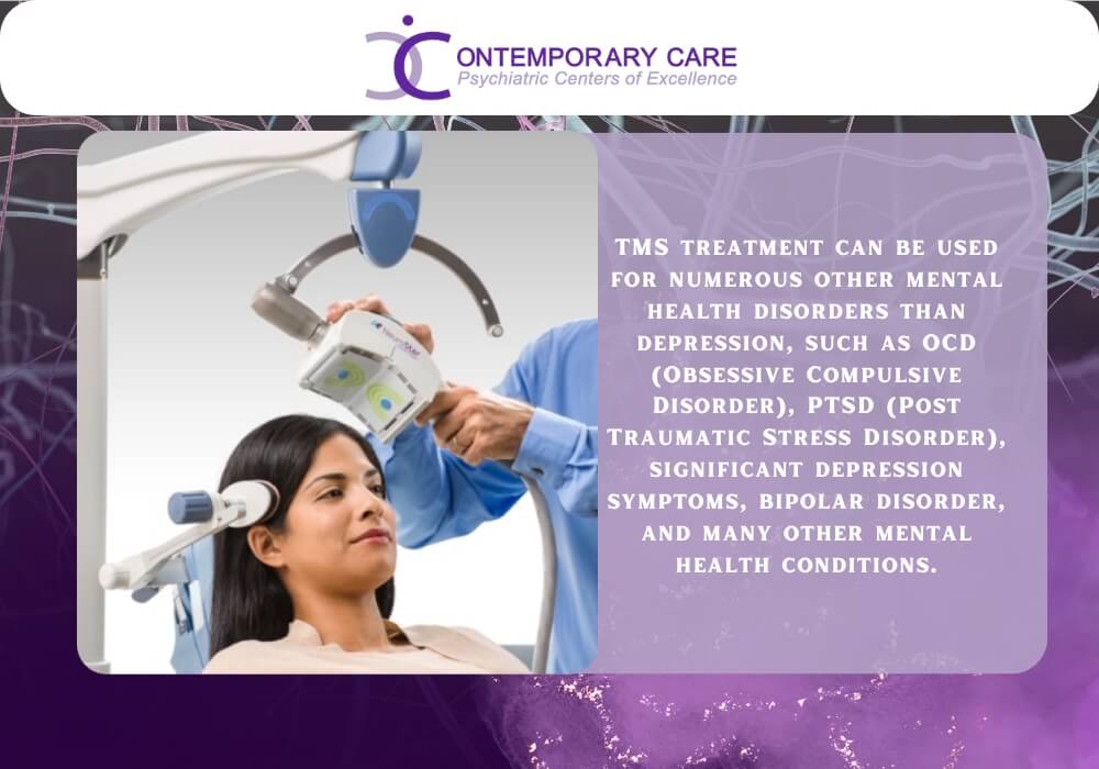 TMS therapy for an anxiety patient