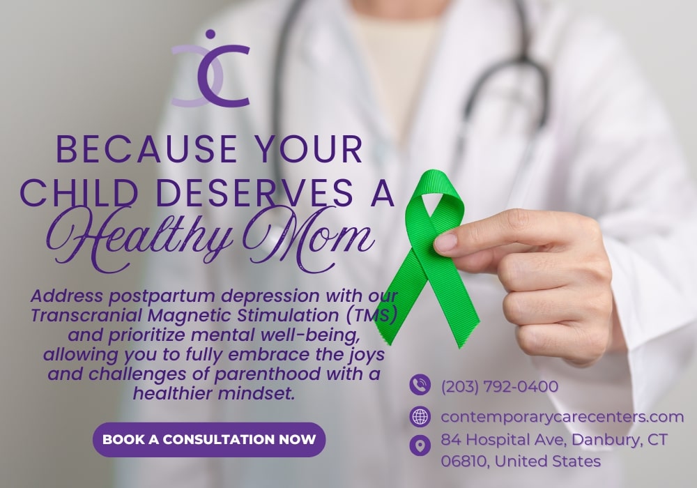 Best TMS for postpartum depression at Contemporary Care Centers